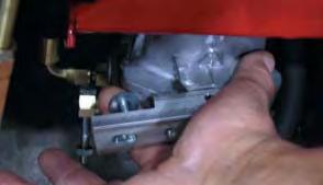 Place Washer & Bolt in Shift Arm Place Washer