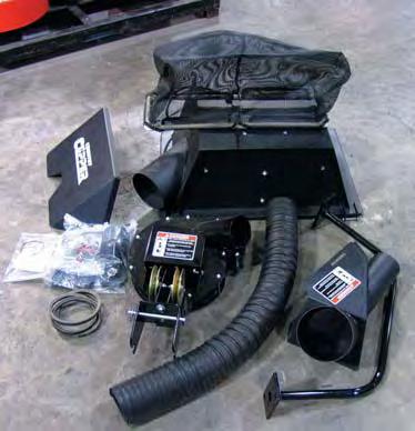 Items Included in the Bagger Upgrade Kit