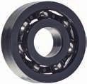 xiros radial deep groove ball bearings Product range Races made from xirodur S180 low wear BB-608-S180-10-ES PA cage, Dimensions acc.