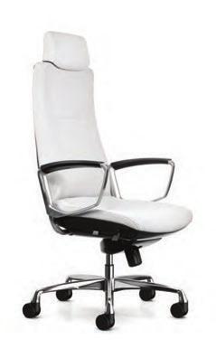 For example, the seat shells of the swivel chairs and the cantilever