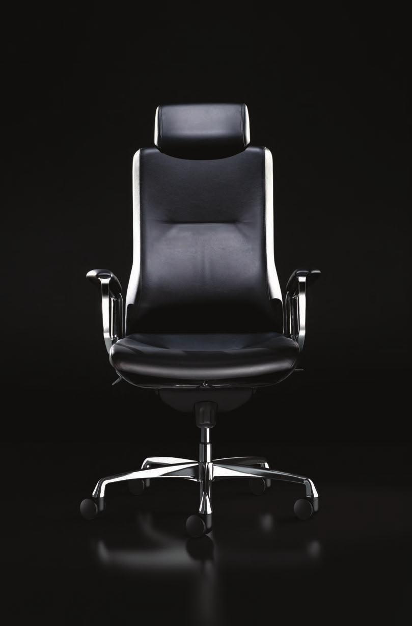 EXECUTIVE Its appearance is all about classical design and clean lines.