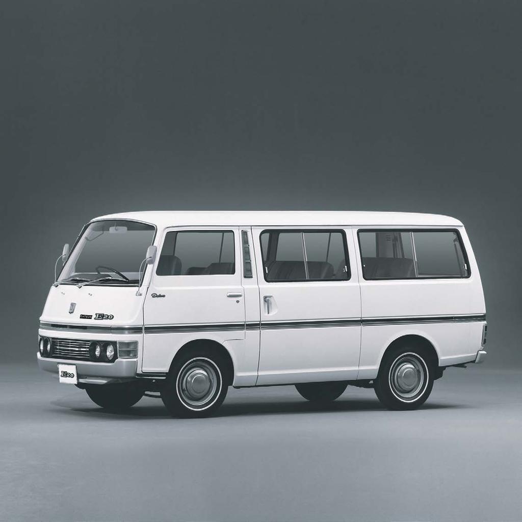 RETURN OF A LEGEND The Nissan E20 was introduced in 1973 and today carries a