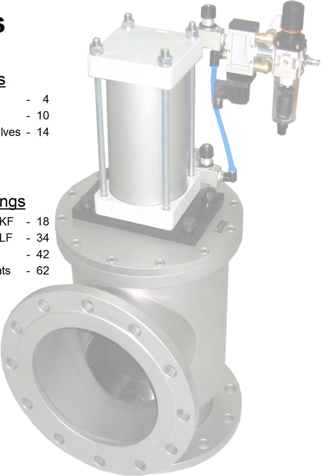 Contents 1 Vacuum valves Angle Valves - 4 Inline Valves - 10 Butterfly & Check Valves - 14 2 s &