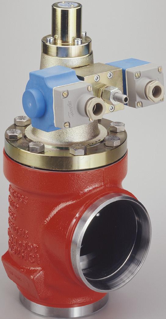 MAKING MODERN LIVING POSSIBLE Gas powered stop valves GPLX 80-150 GPLX are automatic two step on/off normally closed (NC) valves.