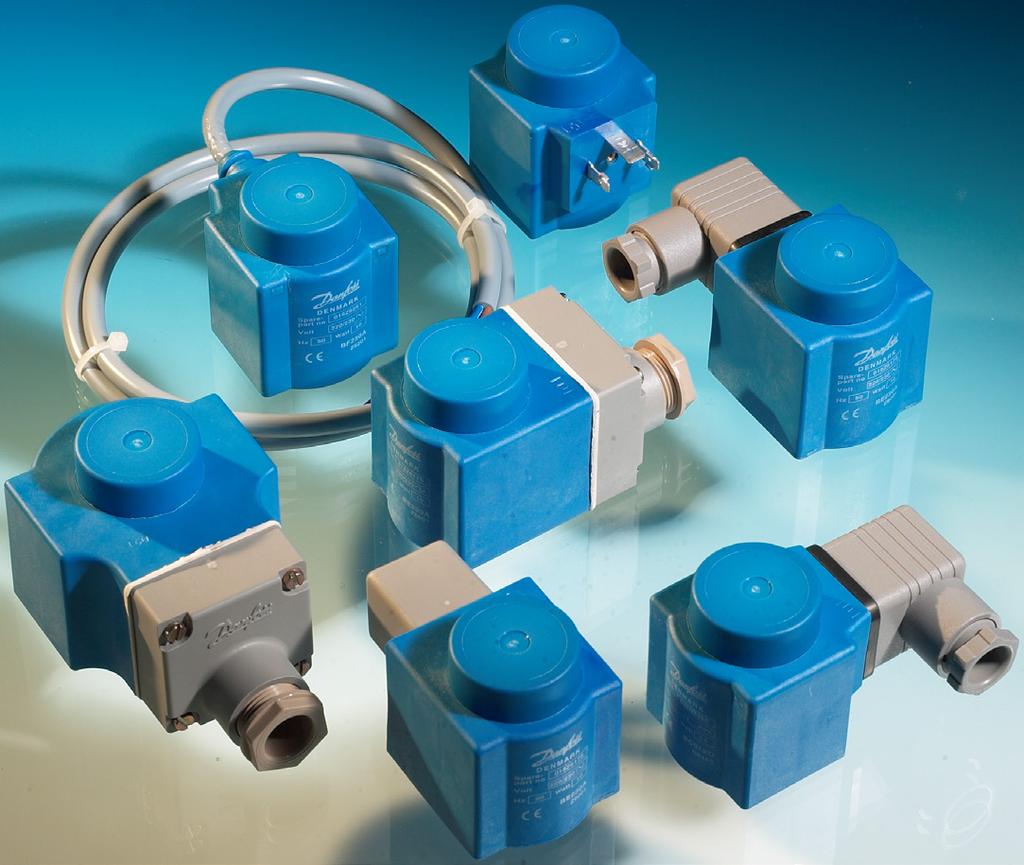 MAKING MODERN LIVING POSSIBLE Coils for solenoid valves The coils are specially designed to operate in the aggressive environment of high humidity and temperature fluctuations that you find in most
