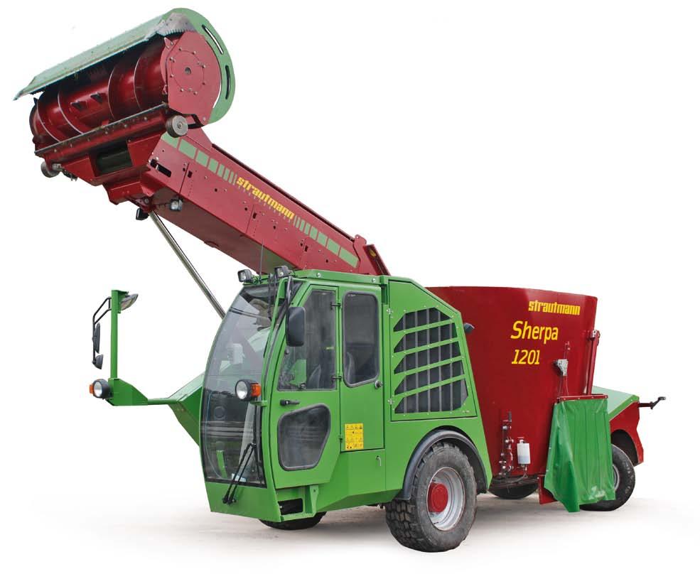 Fast-cut loading system for effective and gentle picking-up of material The - Enter into the world of self-propelled feeder mixers The Strautmann with fast-cut system Particularly easy to manoeuvre