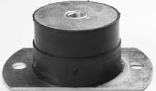 Flanged Circular Mounting Flanged Circular Mountings are a simple, low cost, compression mounting and provide good levels of vibration reduction.