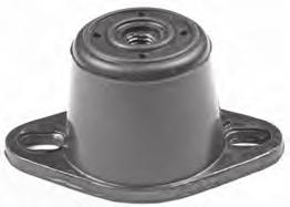 Turret Mounting Turret Mountings - Designed primarily for the HVAC industry, they are a low cost product, ideal for static applications.