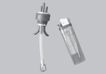 When the stopper assembly is installed in the tank, the top of the vent tube should rest just below the top surface of