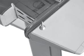 Apply a thin layer to the slot in the mounting platform