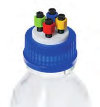 safety products VICI caps vici caps VICI caps seal to the bottle with an O-ring which is resistant to commonly used HPLC solvents.