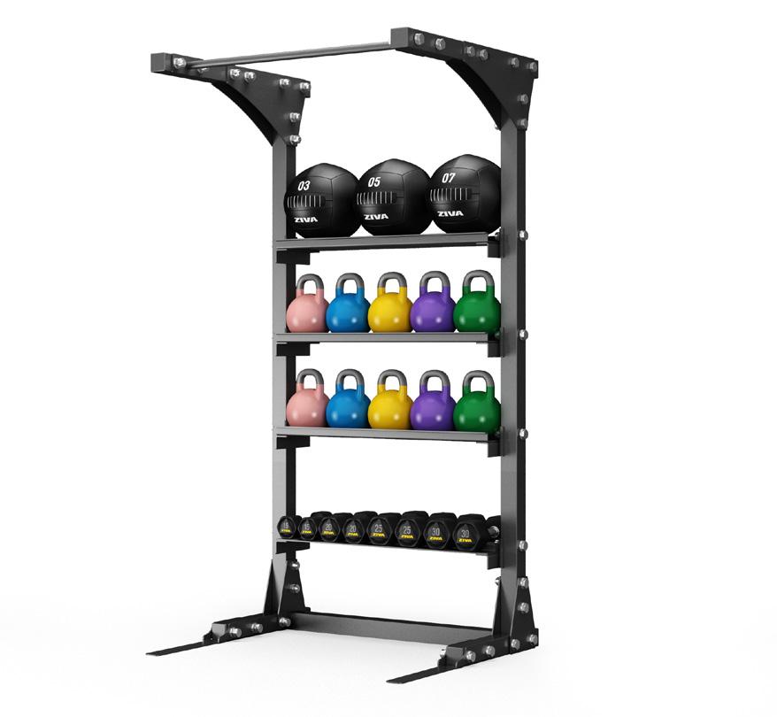 9 cm Weight: 128 kg XP WALL WITH PULL UP BAR Width: 122.