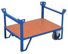 Quick-lift jack and Two-wheeled platforms Quick-lift jack With ball head; Ball without safety catch; 2 plastic handles; Quick-lift jack powder-coated RAL 5010 gentian blue; Permanent surface