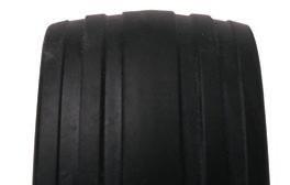 Solid-rubber tyres Aluminium truck with large toe plate Article no.