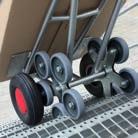 Aluminium stair-climber truck with 2 five-arm star wheels Article no. Dimension Toe plate Weight Load cap. Wheel diam.