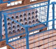 Pallet converter Type 62 Article no. Pallet dim. Fill height Stacking Weight Support cap.