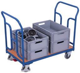 Pushbar trolley with bended tubes sw-500.119 975 500 935 880 500 21,5 250 125 x 32 sw-600.119 1125 600 935 1030 600 25,0 250 125 x 32 Double-end pushbar trolley with bended tubes sw-500.
