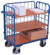 303 1390 825 1220 1200 800 85,0 500 200 x 40 Load capacity shelf: 80 kg* Shelf trolley, low sw-500.460 1040 540 1180 850 500 61,5 400 160 x 40 sw-600.