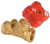 The commissioning valve has hidden regulating and locking functions with high accuracy and good repeatability.