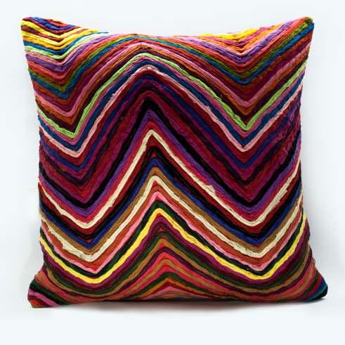 Wave Pattern 2 Wave Pattern 1 Cushion Cover Dimension: 12 x