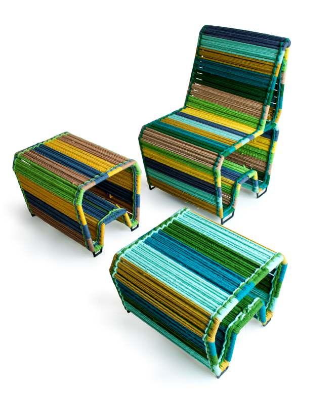 GREEN K-Box Chair cm. 55 x 52 x 85. inch 21.5x21x33. Code. SSKTCH16 K-Box Stool cm.