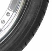 The RFT advanced rubber compound and tire cord is stronger than a regular tire sidewall, enabling it to support the weight