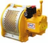 LIFTSTAR R & PULLSTAR R portable series Lifting and haulage air winches from 300 to 2400 kg capacity Non-Lube Gear Motor Description Lube free operation*.
