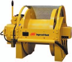 LIFTSTAR R & PULLSTAR R heavy series Lifting and haulage air winches from 2 to metric ton capacity Description Lube free operation*. Compact design.