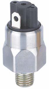 EPA/EPF Pressure Switch Model Adjustment Range PSI Bar Average Differential Spade Deutsch Integral 1 5-300.