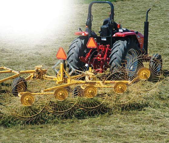 windrows for big bale systems.