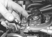.. any signs of leakage are detected the problem must be rectified before the engine is started.