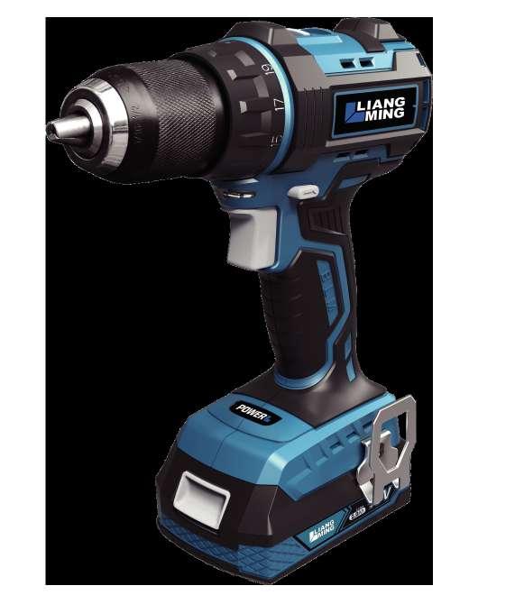 Impact Wrench CD-0118E Drill CW-O218E One-sleeve keyless metal chuck offers increased drilling durability 19+1 torque setting to meet different working needs 2 speed