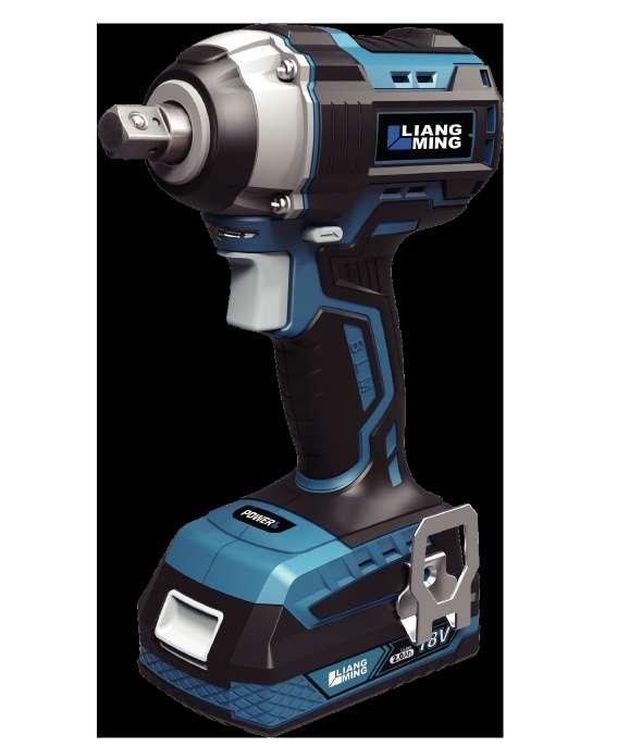 Impact Wrench CW-0118E Impact Wrench CW-0218E 1/2 square drive anvil with friction ring system to securely hold