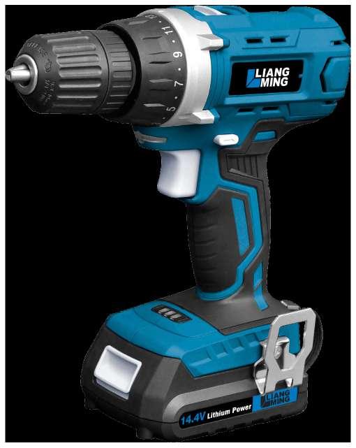 Impact CW-L0114 Cordless Drill CD-L0114 1/4 quick-connect hex-drive chuck for fast and easy changes of both
