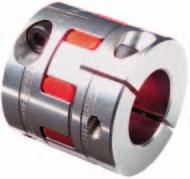 Compact Up to 1/3 shorter High performance Design with axial slot, patent pending (from size 24) Good concentric running properties Uniform power transmission due to cams without slots Improved