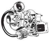 turbocharger wastegate SYSTEM OPERATION The turbocharger wastegate (exhaust bypass valve) limits the amount of boost (intake manifold pressure) created by the turbo.