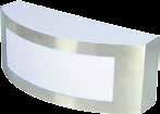 Lamp VT-7670 7513 3800157617727 14W White Stainless Steel + PC 250 x 90 x 100mm 90 mm 250 mm Lamp