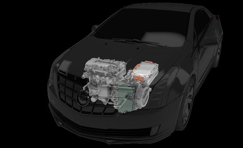 Powertrain The 4ET50 transmission is a fully automatic, front-wheel drive transaxle, variable-speed, electronic controlled