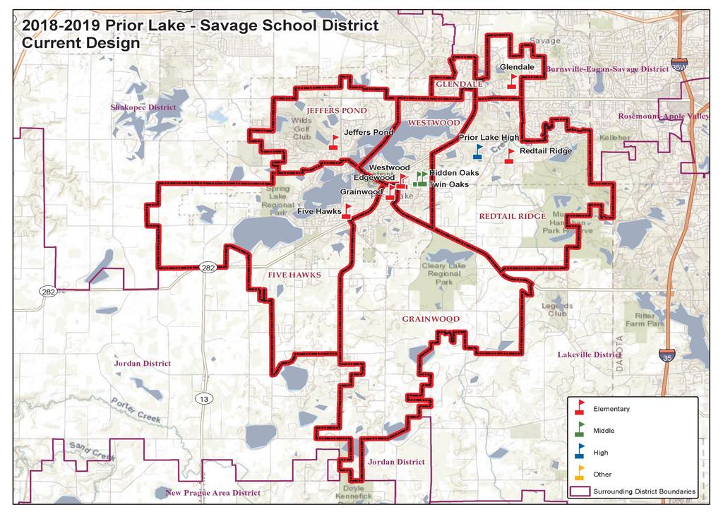 2 Map 1: Prior Lake Savage