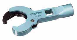 3810 RADIATOR VALVE SPANNER T Spanner for tightening and removing Euro-cone radiator compression fittings with A/F 30 mm