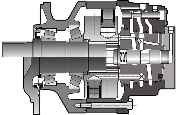 CHARACTERISTICS Motor inertia 1 kg.m² H D S M W 5 0 1 2 3 4 1 2 3 4 1 2 3 3 4 1 2 3 4 5 cm³/tr [cu.in/rev.] Theoretical torque at 100 bar at 1000 SI H2 H3 H4 Nm [lb.