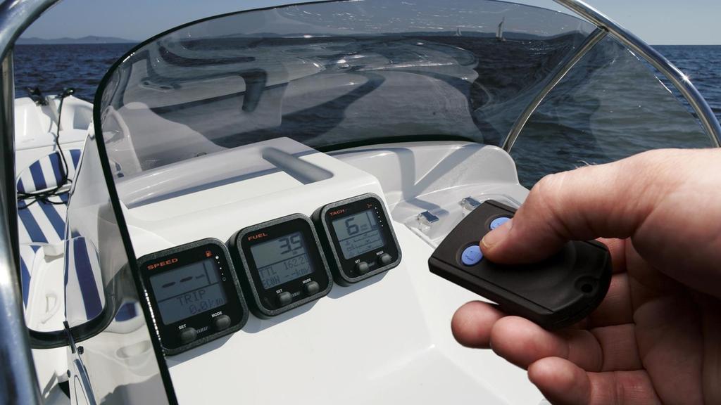 Your Yamaha is valuable and sought-after sometimes by people you might not want to share it with so Yamaha Customer Outboard Protection (Y-COP) is a simple, push-button remote control system that