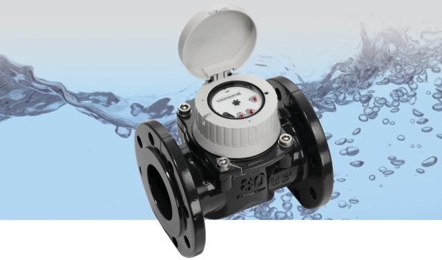 APPLICATION The bulk water meter WESAN WP can be used for measuring the flow (cold water up to 30 C) in supply lines with high flow at low pressure loss.
