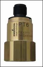 Pressure Transmitter PT6 The PT6 series of Pressure Transmitters convert a pressure into a linear electrical 4.