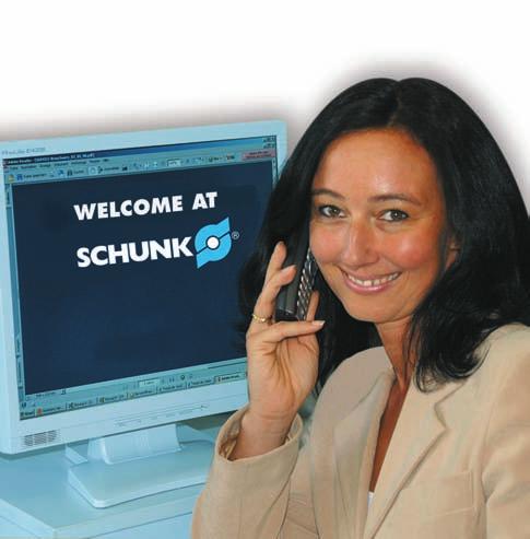SCHUNK Service We can provide you with professional, reliable and comprehensive support.