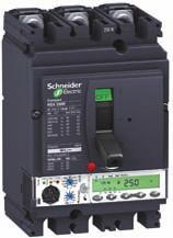 Compact NSX Characteristics and performance of Compact NSX circuit breakers from 100 to 630 A PB103354-40 PB103279-44 Compact NSX100/160/250. Compact NSX400/630.