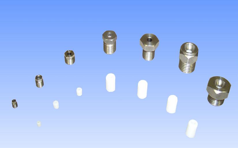Ceramic Nozzle Inserts The cleaning performance of a high pressure flushing arrangement depends on many factors. The choice of nozzles has a decisive influence on the cleaning performance.
