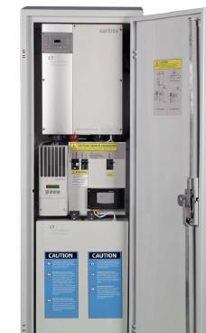 Sunverge Energy Sunverge solar integration system consists of a 6 kw Schneider hybrid inverter and 10.77 kwh Li-Ion storage (capacity available up to 15.