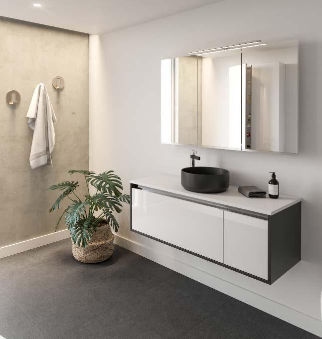 you can create the bathroom environment just right for you.