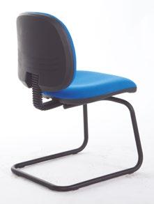 Vantage Plus - visitor chairs lack cantilever frame fully